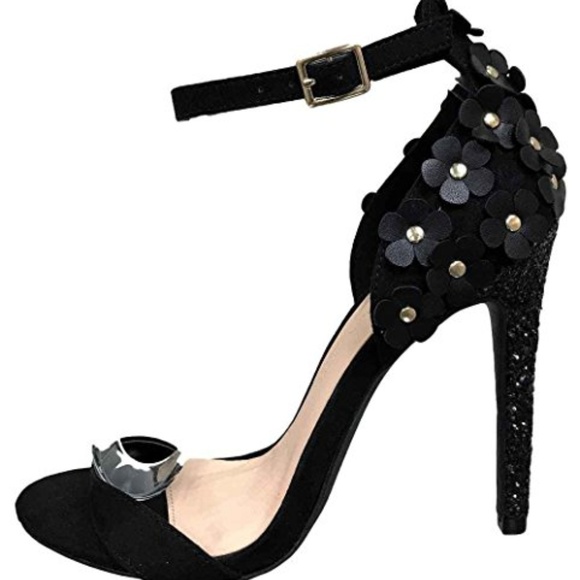 Nice/Spice Black Heel - Picture 1 of 1